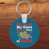 Loved My Cl For 100 Days Of School Valentines Day  キーホルダー (正面)