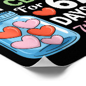 Loved My Cl For 67 Days Of 7th Grade Valentine's D ポスター (角)