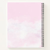 Loved Palace Pink Cloudカスタマイズ可能 ノートブック (裏面)