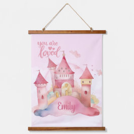 Loved Palace Pink Cloudカスタマイズ可能 吊り下げ型タペストリー
