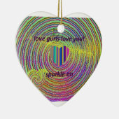 LoveGurlsのオーナメント セラミックオーナメント (右)