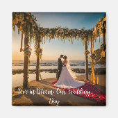 #LoveinBloom:OurWeddingDayMagnet マグネット (正面)