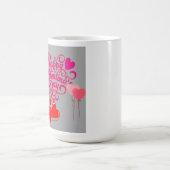 LoveInEverySip #BeMineMug #SipsOfLove #Valentin コーヒーマグカップ (中央)