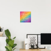 LoveIsLove ポスター (ホームオフィス)