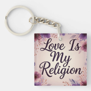 LoveIsMyReligion キーホルダー