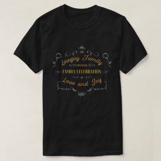 Lovejoyお祝いTシャツ – 黒 Tシャツ