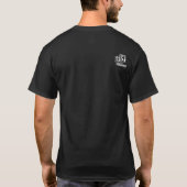 LoveKillsの写実的なティー(暗い) Tシャツ (裏面)