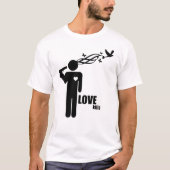 LoveKillsグラフィックティー Tシャツ (正面)