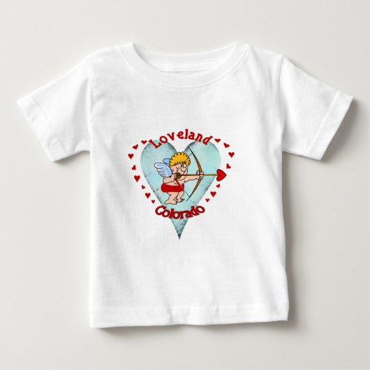 Lovelandコロラド州 ベビーTシャツ (正面)