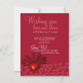 LoVeLYクリスマスの願い 招待状 (裏面)