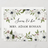  lovelyハナ soon to be カード/サイン (正面/裏面)