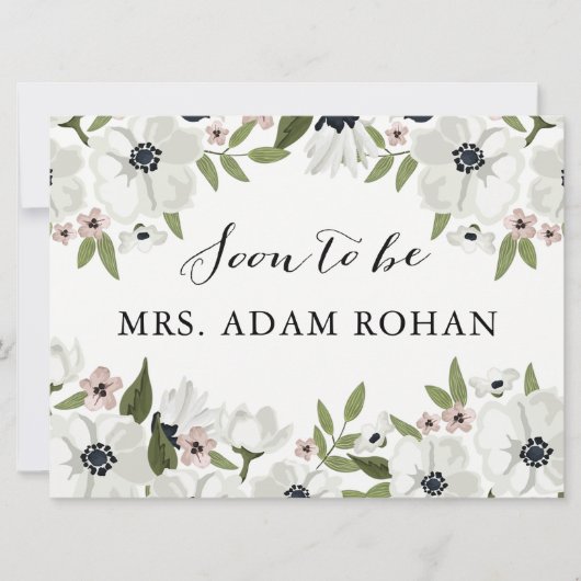  lovelyハナ soon to be カード/サイン (正面)