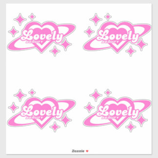 Lovely シール
