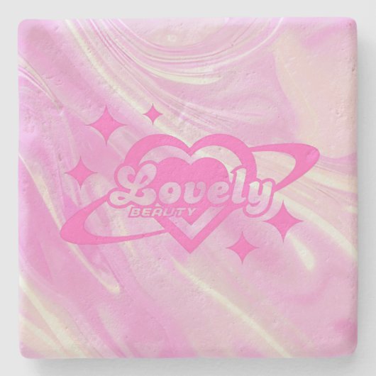 Lovely ストーンコースター (正面)