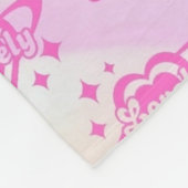 Lovely フリースブランケット (角)