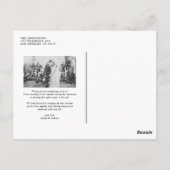 Lovely モダン Writhl結婚's Photo Thank You ポストカード (裏面)