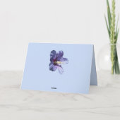 Lovely 考える's of You Hummingbird Card カード (裏面)