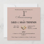 LOVELY 1周年編結婚集招待状 招待状 (裏面)