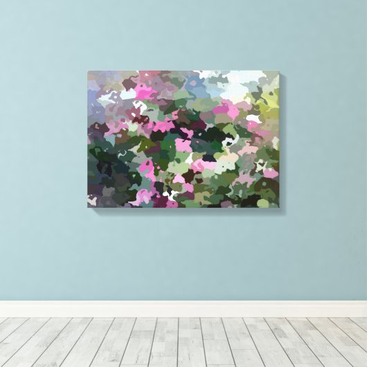 Lovely Art 3 キャンバスプリント (インサイチュ (ウッドフロア))
