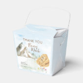 Lovely Blue Mountain Bear Family Beary Much フェイバーボックス (正面サイド)