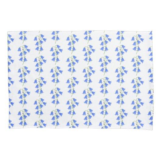 Lovely Bluebells 枕カバー (正面)