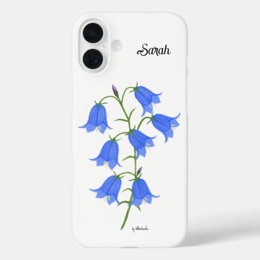 Lovely bluebells Case-Mate iPhoneケース (裏面)