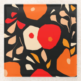 Lovely botanical Coaster ガラスコースター