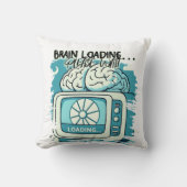 lovely brainloading design クッション (正面)