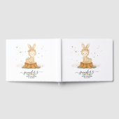 Lovely Bunny Rabbit wildlife farm forest ゲストブック (全面)