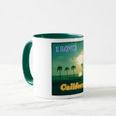 「Lovely California 1」カップ マグカップ (正面左)