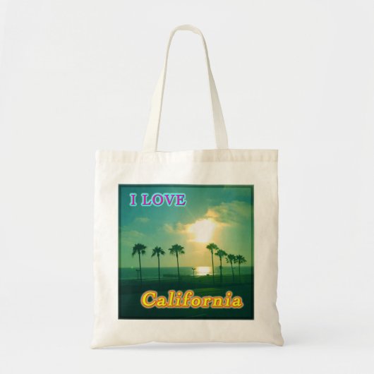 「Lovely California 1」バッグ トートバッグ (正面)