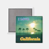 "Lovely California 1"マグネット マグネット (正面/裏面)