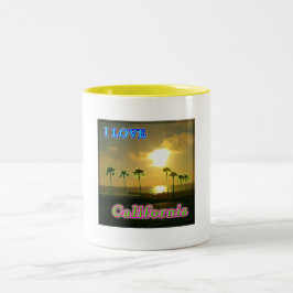 "Lovely California 2"カップ ツートーンマグカップ