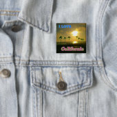 「Lovely California 2」ボタン 缶バッジ (インサイチュ)