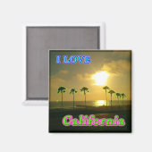 "Lovely California 2"マグネット マグネット (正面/裏面)