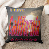 "Lovely California 3"枕 クッション (ブランケット)