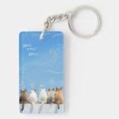 Lovely Cats キーホルダー (裏面)