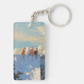 Lovely Cats キーホルダー (裏面)