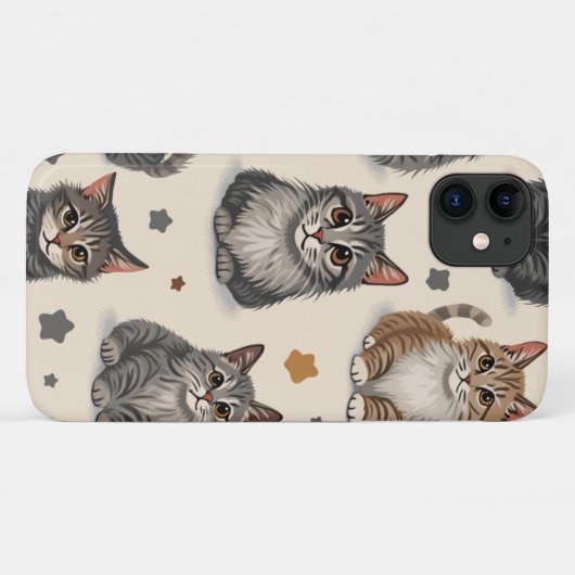 Lovely Cats Case-Mate iPhoneケース (裏面(横))