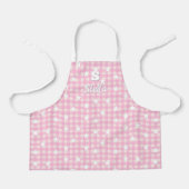 Lovely chef apron. Children's aprons with name エプロン (正面)