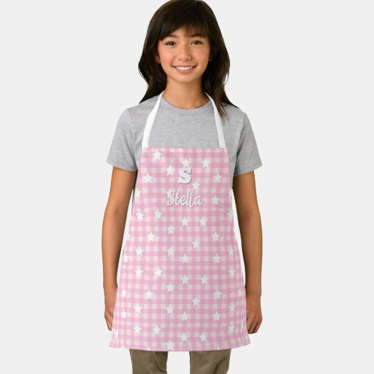 Lovely chef apron. Children's aprons with name エプロン (インサイチュ)