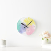 Lovely Colors With a Gentle Touch   ラウンド壁時計 (ホーム)