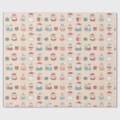 lovely design ラッピングペーパー (フラット)