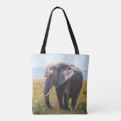LOVELY ELEPHANT トートバッグ (裏面)