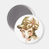 Lovely face マグネット (正面/裏面)