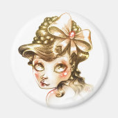 Lovely face マグネット (正面)