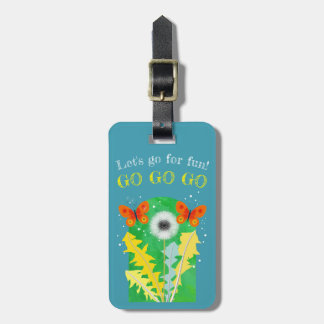 lovely flower tag -dandelion-ラゲッジタグ ラゲッジタグ