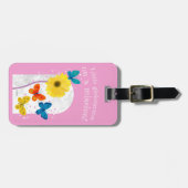 lovely flower tag -gerbera- ラゲッジタグ (正面横)