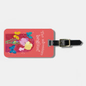 lovely flower tag -iris- ラゲッジタグ (正面横)