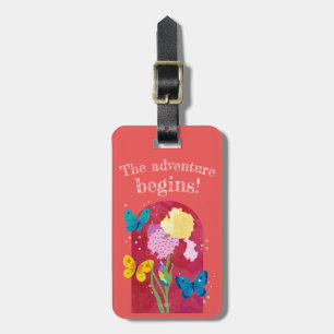 lovely flower tag -iris- ラゲッジタグ